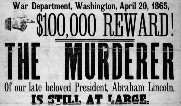 ‘wanted’ poster