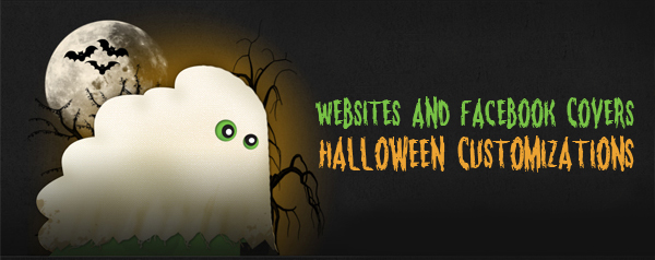 Websites and Facebook Covers Halloween Customizations Websites and Facebook Covers Halloween Customizations