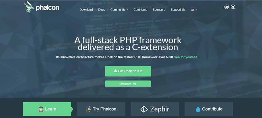 Phalcon php framework