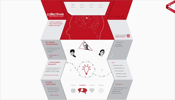 36 Polygon Style Web Designs: A Magic of  Geometry